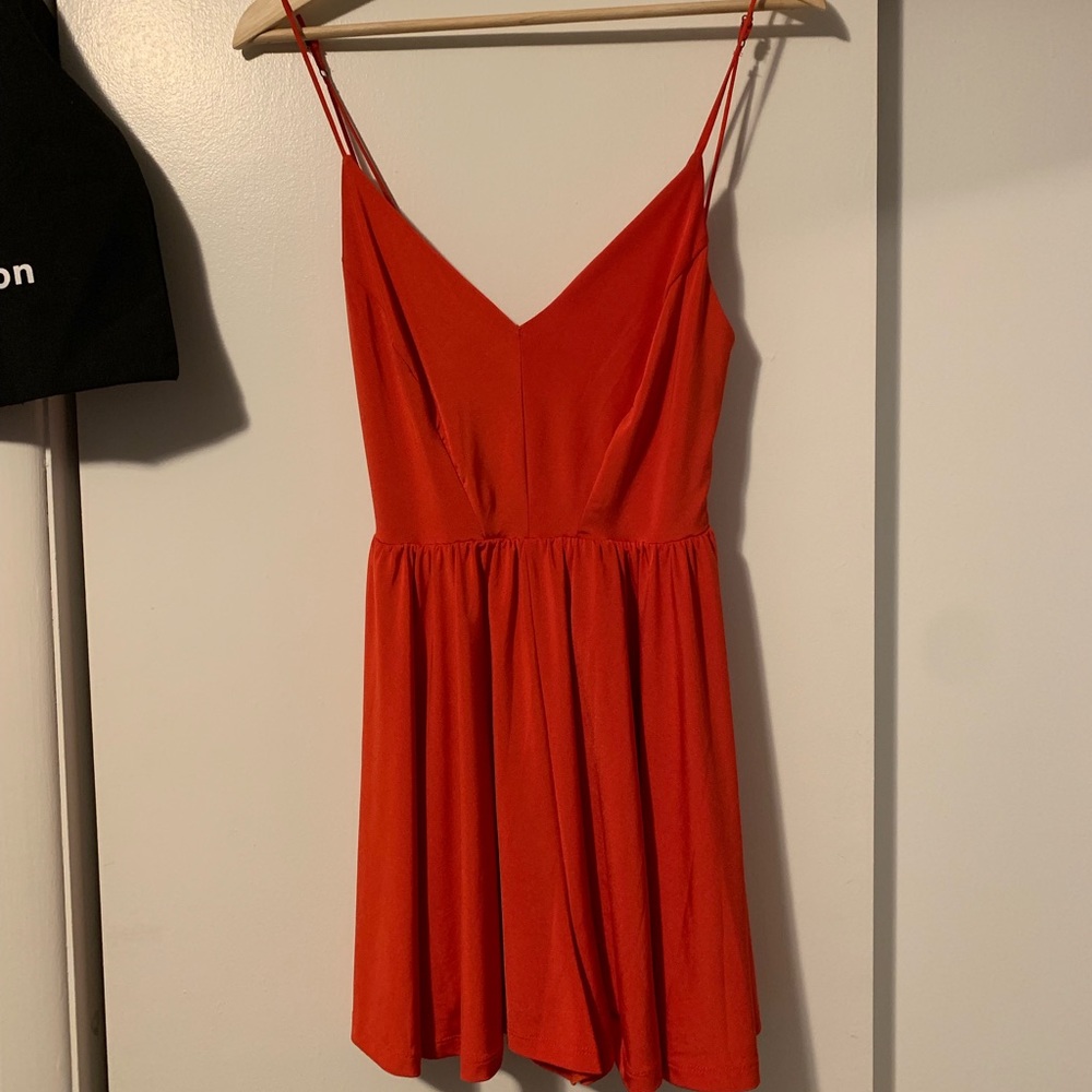 Urban Outfitters Red Romper